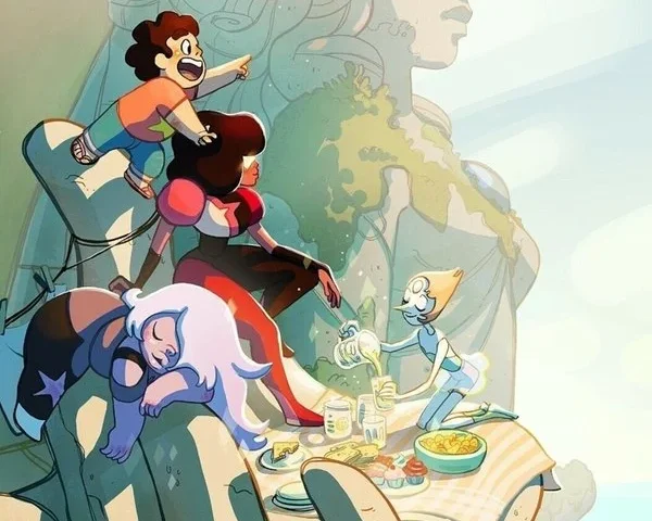 Steven Universe poster - Is it safe for kids?