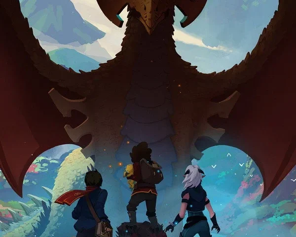 The Dragon Prince poster - Is it safe for kids?