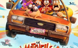 The Mitchells vs. the Machines poster - Is it safe for kids?