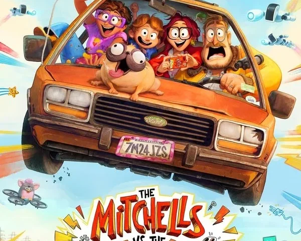 The Mitchells vs. the Machines poster - Is it safe for kids?