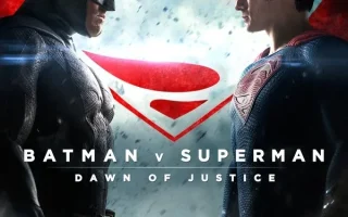 Batman v Superman: Dawn of Justice poster - Is it safe for kids?