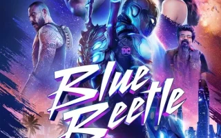 Blue Beetle poster - Is it safe for kids?