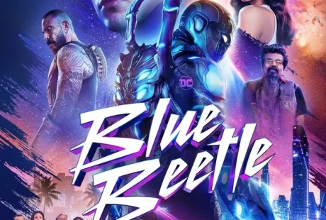 Blue Beetle poster - Is it safe for kids?