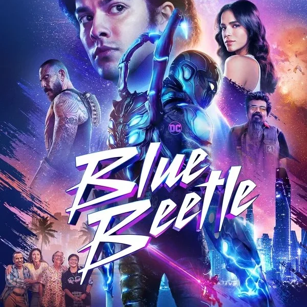 Blue Beetle poster - Is it safe for kids?