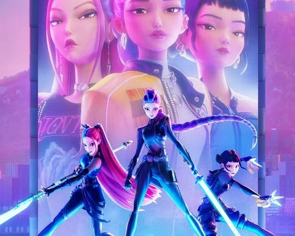 KPop Demon Hunters poster - Is it safe for kids?