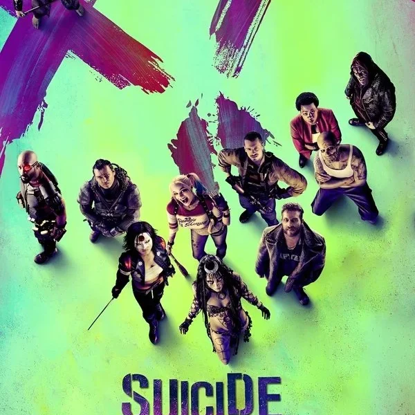 Suicide Squad poster - Is it safe for kids?