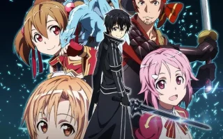 Sword Art Online poster - Is it safe for kids?